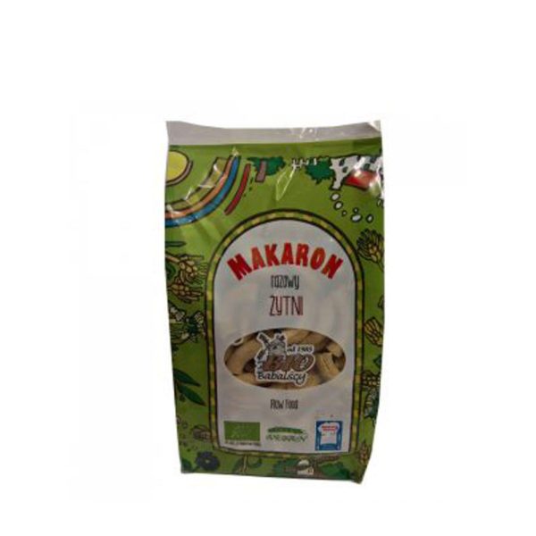 Makaron żytni razowy rurka eko Raw Food Bio Babalscy 400 g Sklep