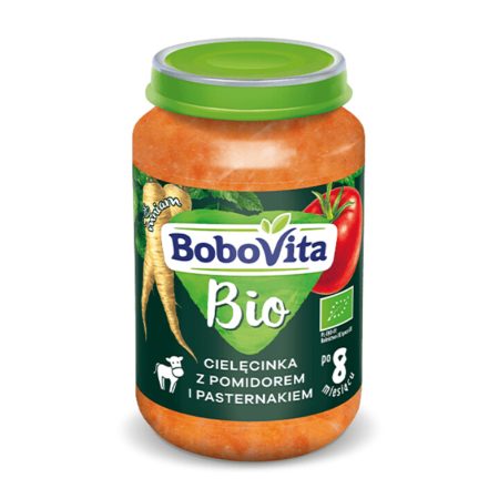 cielęcinka pomidor pasternak po 8. mies. bio bobovita nutricia 190 g - sklepzdrowedziecko.pl