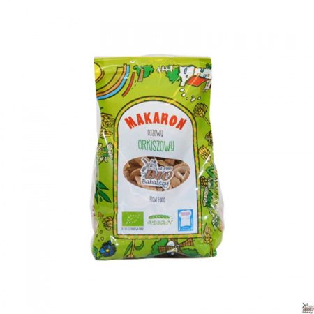 Makaron orkiszowy razowy wstążka raw food bio babalscy 400 g - sklepzdrowedziecko.pl