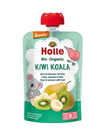 Mus Kiwi Koala owocowy gruszka banan kiwi bio Holle100 g