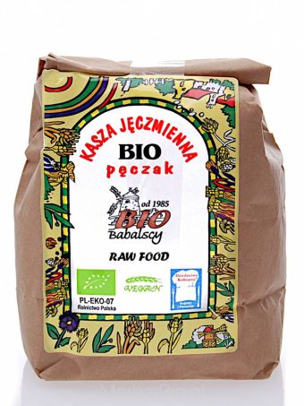 Kasza Jęczmienna Pęczak Bio Raw Food Biobabalscy  500 g