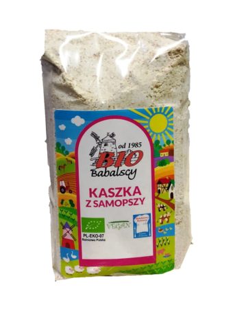 Kasza manna z samopszy bio raw food Babalscy 400 g