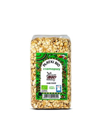 Płatki z samopszy eko raw food Bio Babalscy 300 g