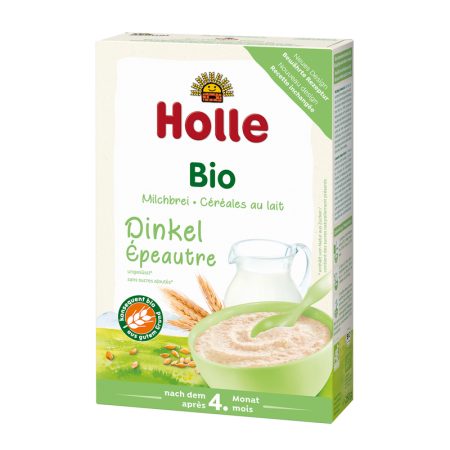 Kaszka orkiszowa mleczna dla dzieci od 5. mies. Bio Holle 250 g – sklepzdrowedziecko.pl