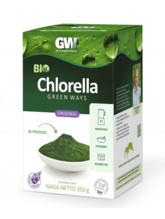 Chlorella pyrenoidosa bio proszek Green Ways 350 g