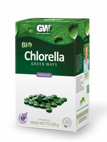 Chlorella pyrenoidosa tabletki Bio Green Ways 1320 szt.-330 g