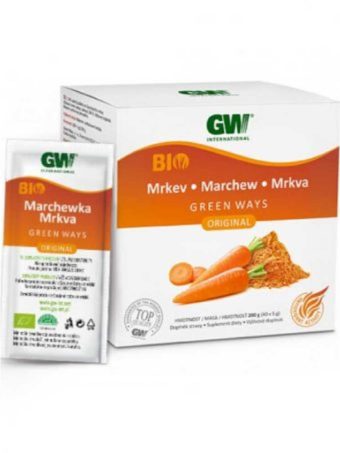 Marchew sok w proszku bio Green Ways 200 g (40×5 g)