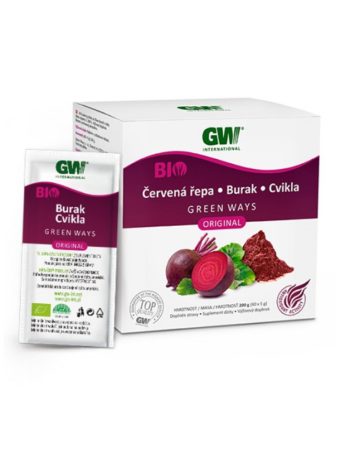 Burak czerwony sok w proszku bio Green Ways 200 g (40×5 g)