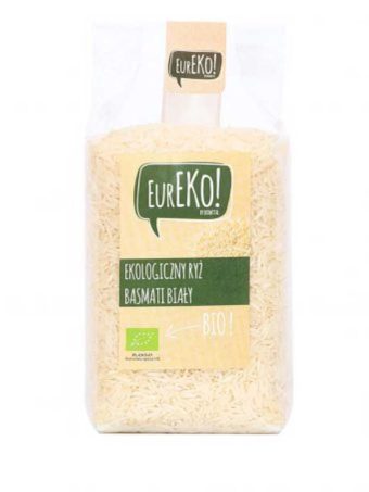 ryż basmati białyy bio eureko 500 g - sklepzdrowedziecko.pl