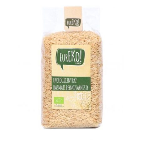 ryż basmati pełnoziarnisty bio eureko 500 g - sklepzdrowedziecko.pl