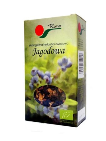 Jagodowa herbatka ekologiczna owocowa sypana Runo 100 g