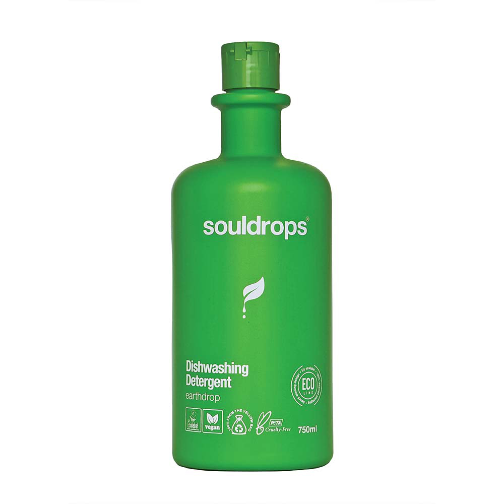 płyn do mycia naczyń eko earthdrop souldrops 750 ml – sklepzdrowedziecko.pl