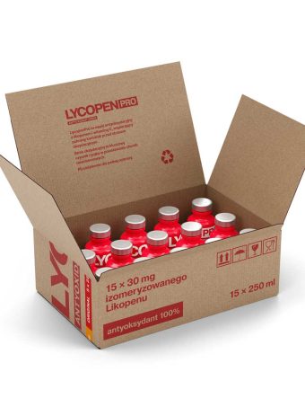 Napój likopenowy jabłko wiśnia marakuja  Original Lycopenpro 15×250 ml