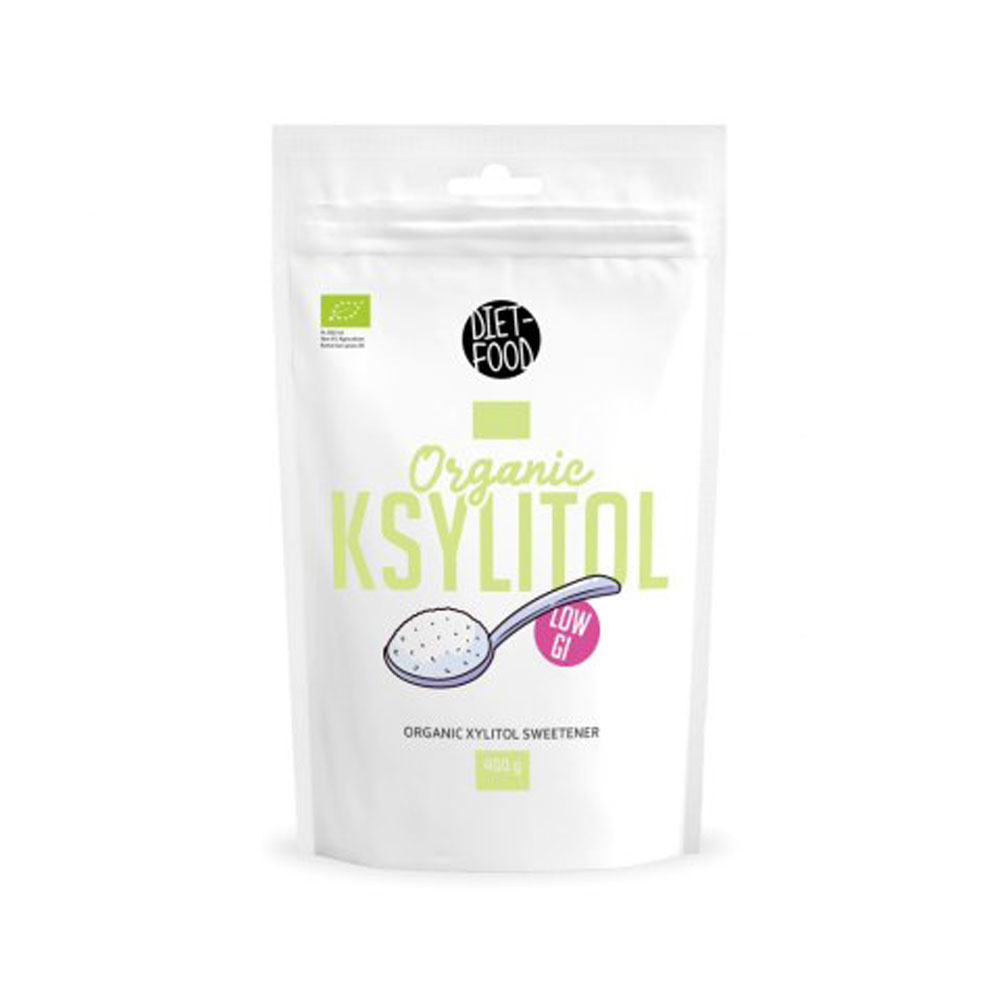 ksylitol bio organic cukier brzozowy fiński diet-food 500 g – sklepzdrowedziecko.pl