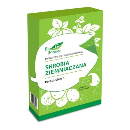 skrobia ziemniaczana bio 500 g - bio planet - sklepzdrowedziecko.pl