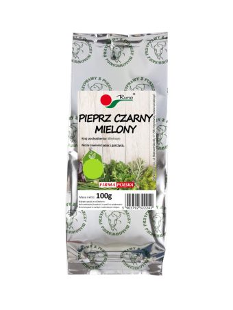 Pieprz Czarny Mielony RunoBio 100 g